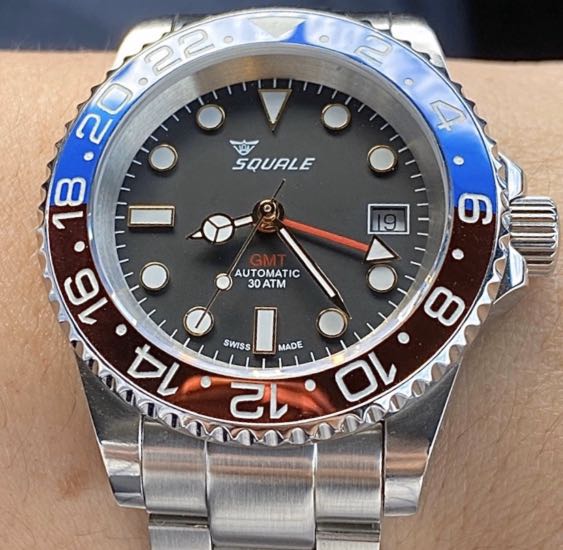 Squale gmt on sale pepsi