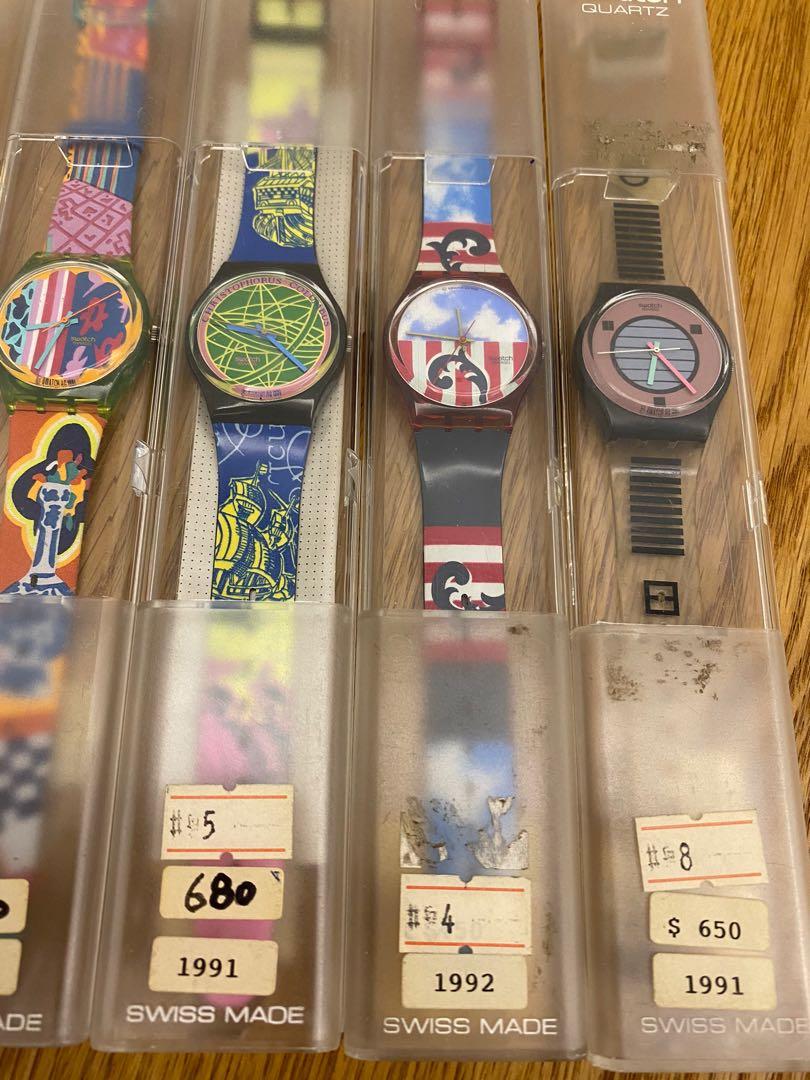 Vintage swatch watches