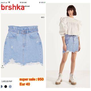 Bershka Denim Skirt