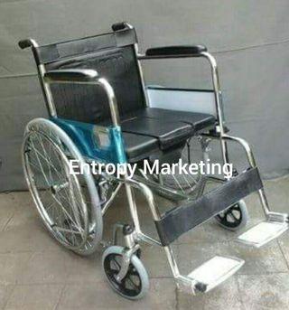 Commode Wheelchair 2 in 1