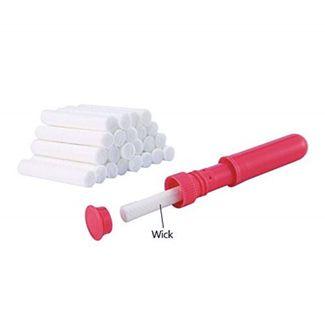 Aromatherapy inhaler refill wick stick - 10pcs