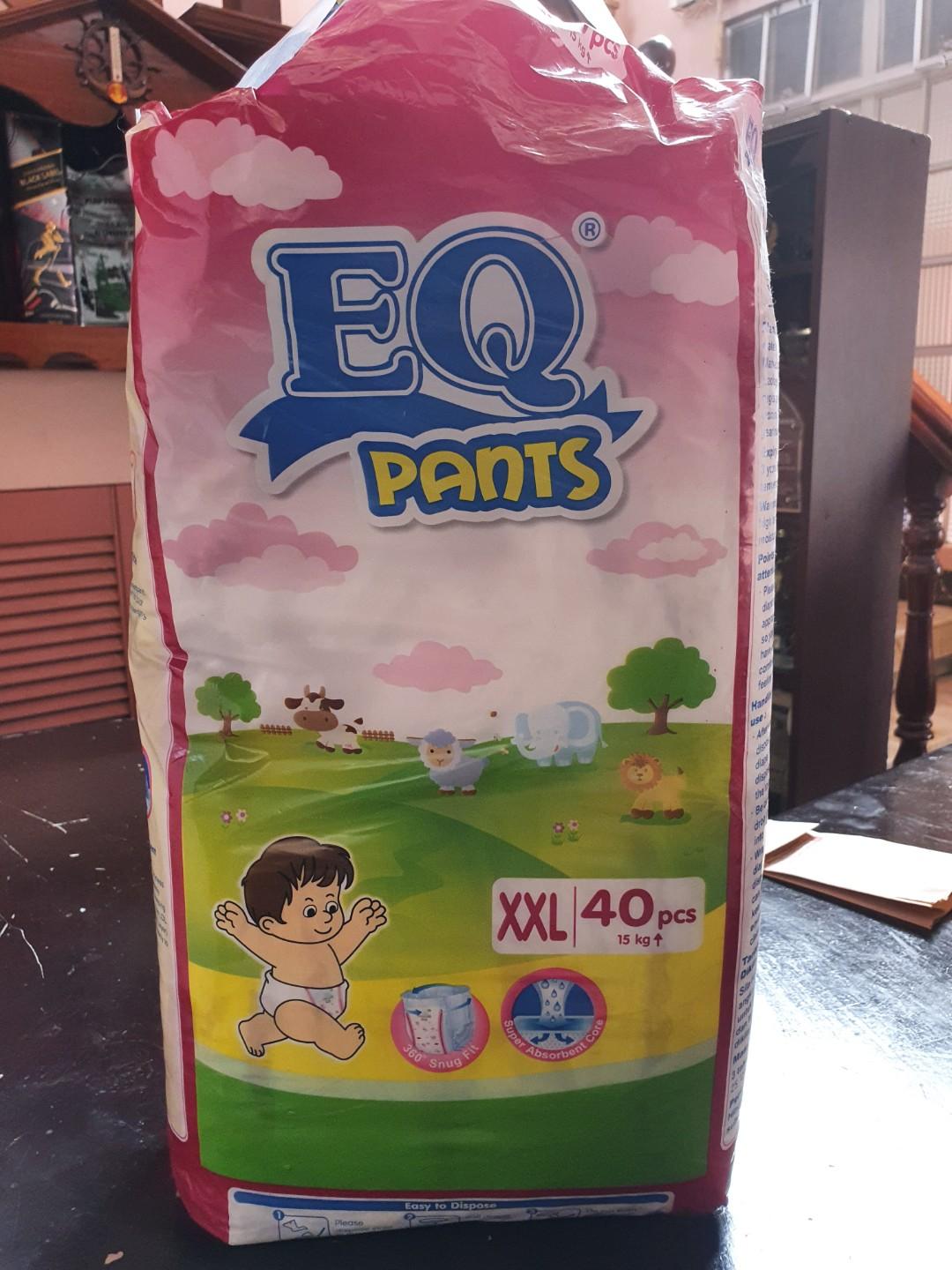 35pcs EQ DRY XXL Diapers, Babies & Kids, Bathing & Changing, Diapers