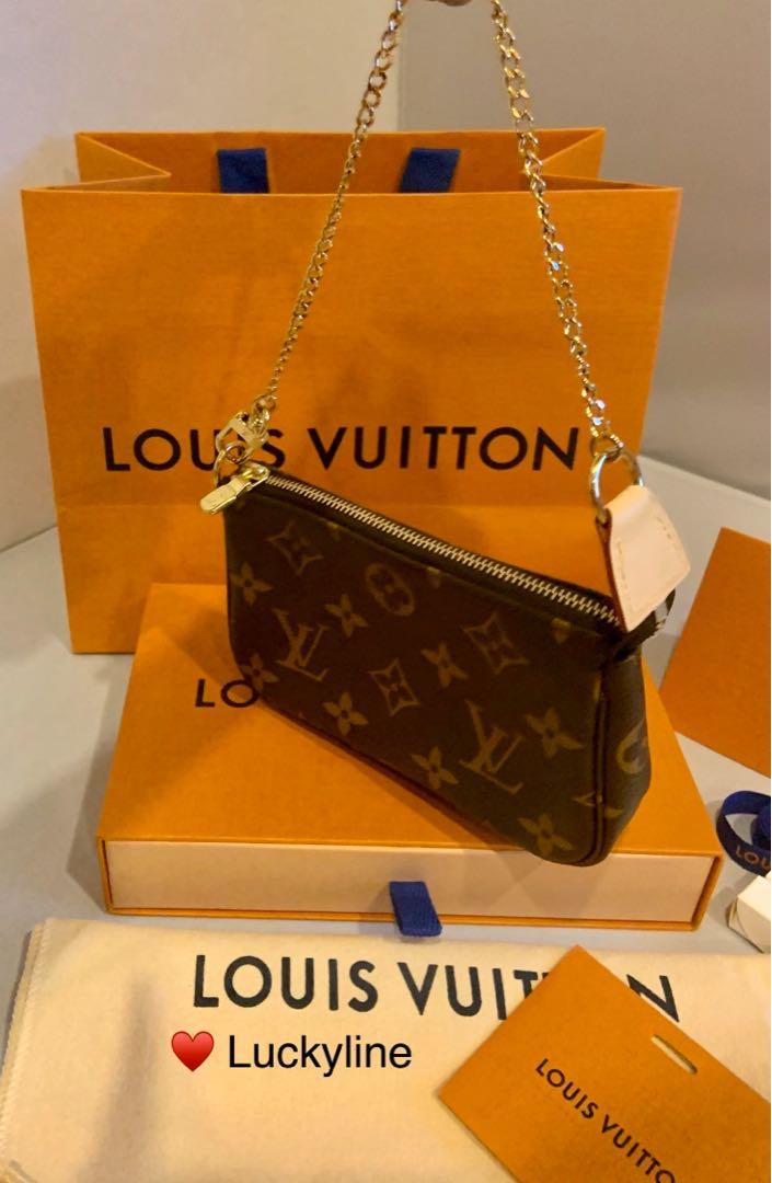 RECEIPT 2020 Louis Vuitton Escale Pastel Mini Pochette Accessories