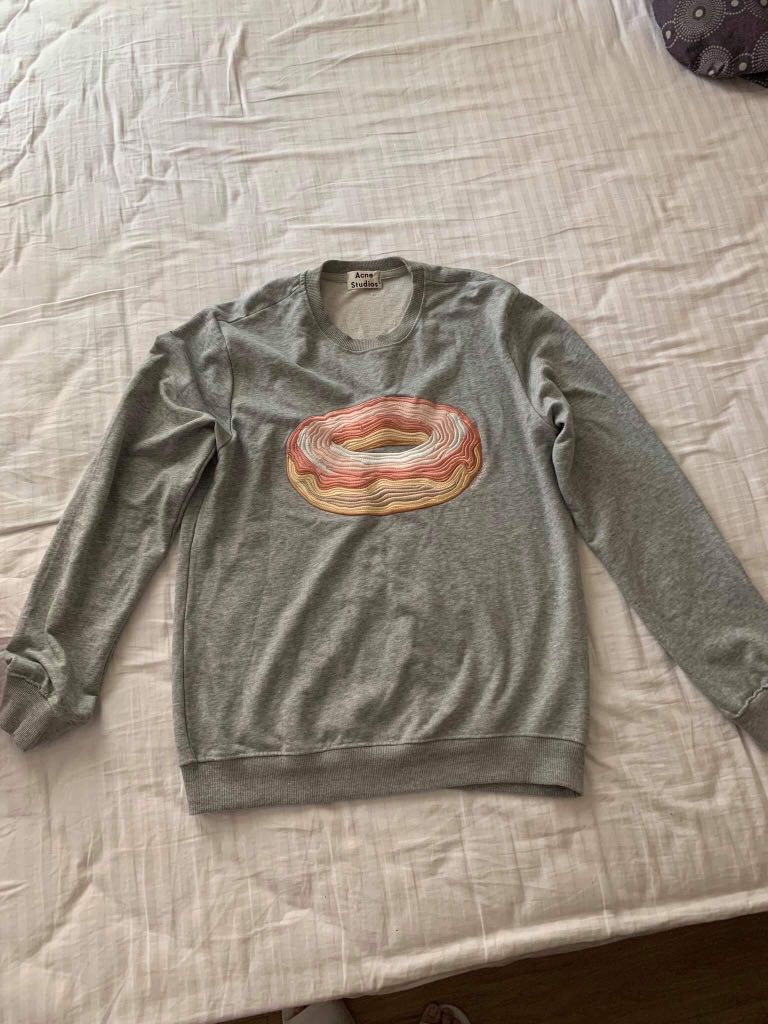 acne studios donut sweatshirt