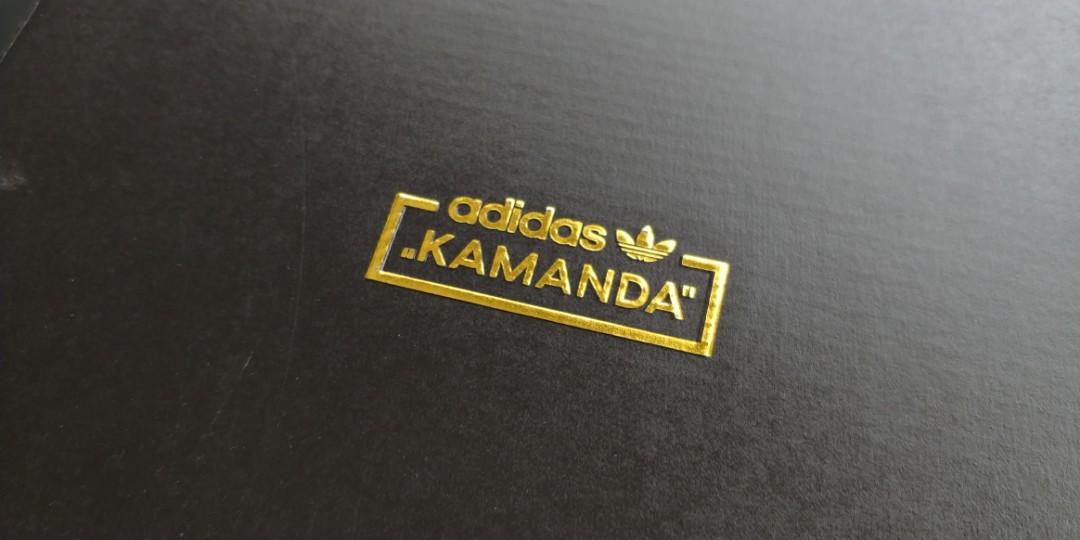 Adidas KAMANDA Triple White Mens US 