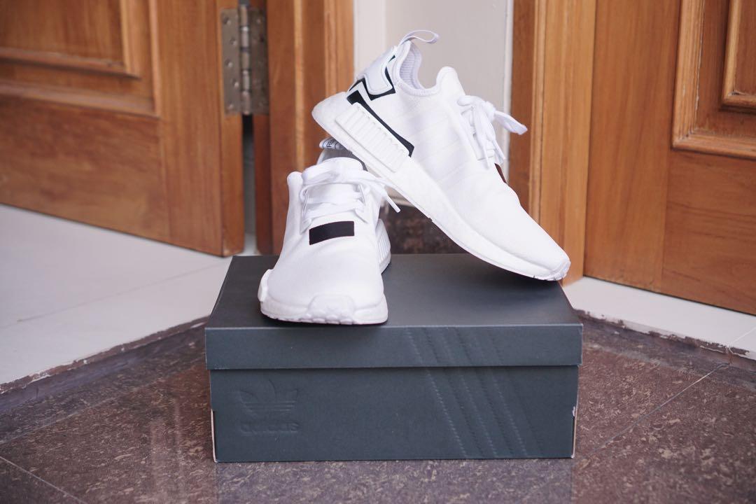 Nmd r1 color top block white black