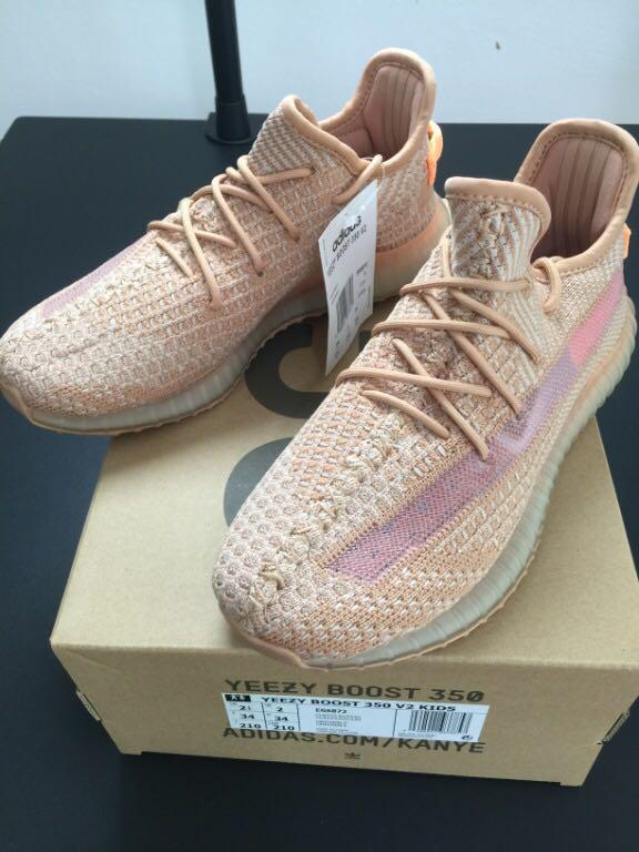 clay kids yeezy