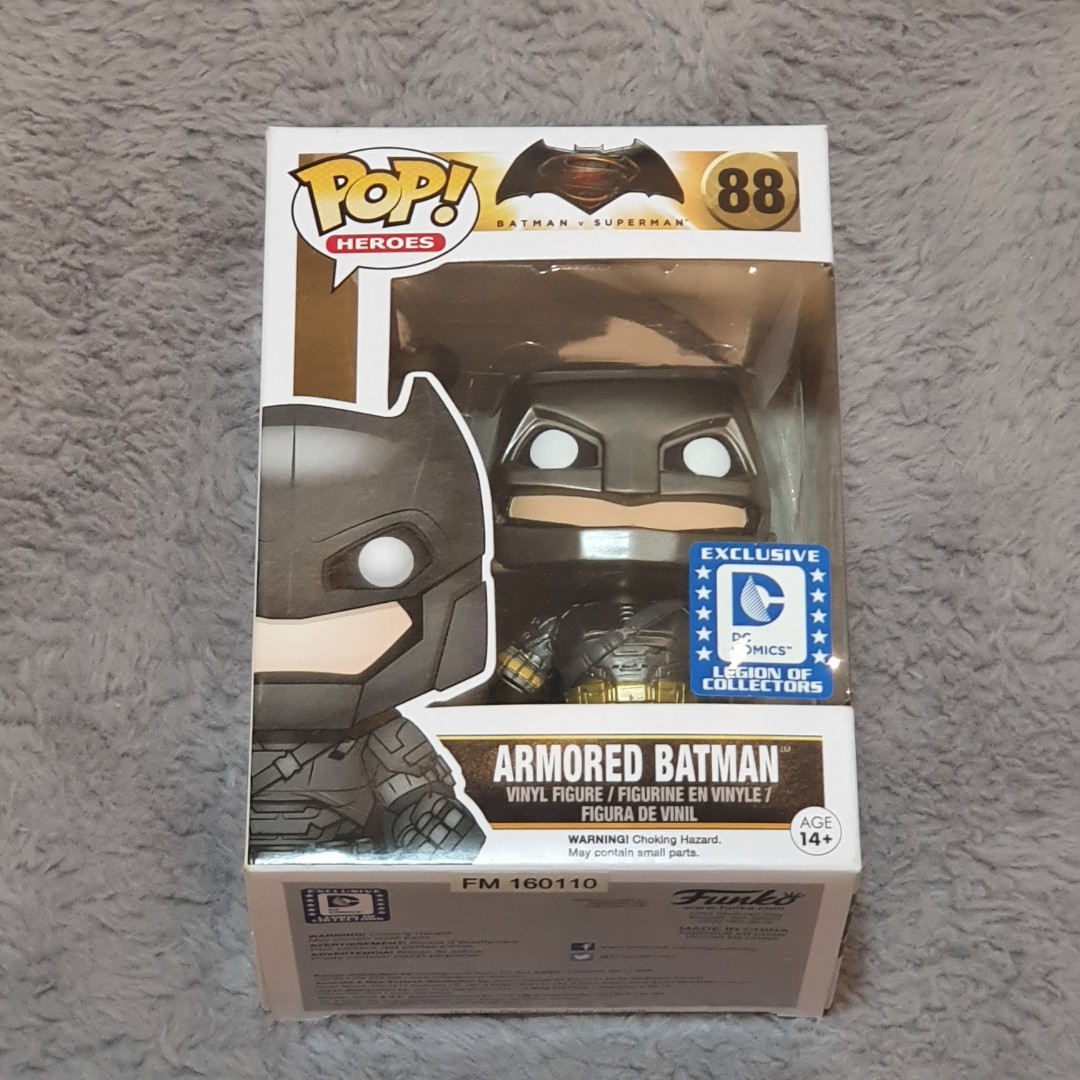 Armored Batman Funko Pop Vinyl, Hobbies 