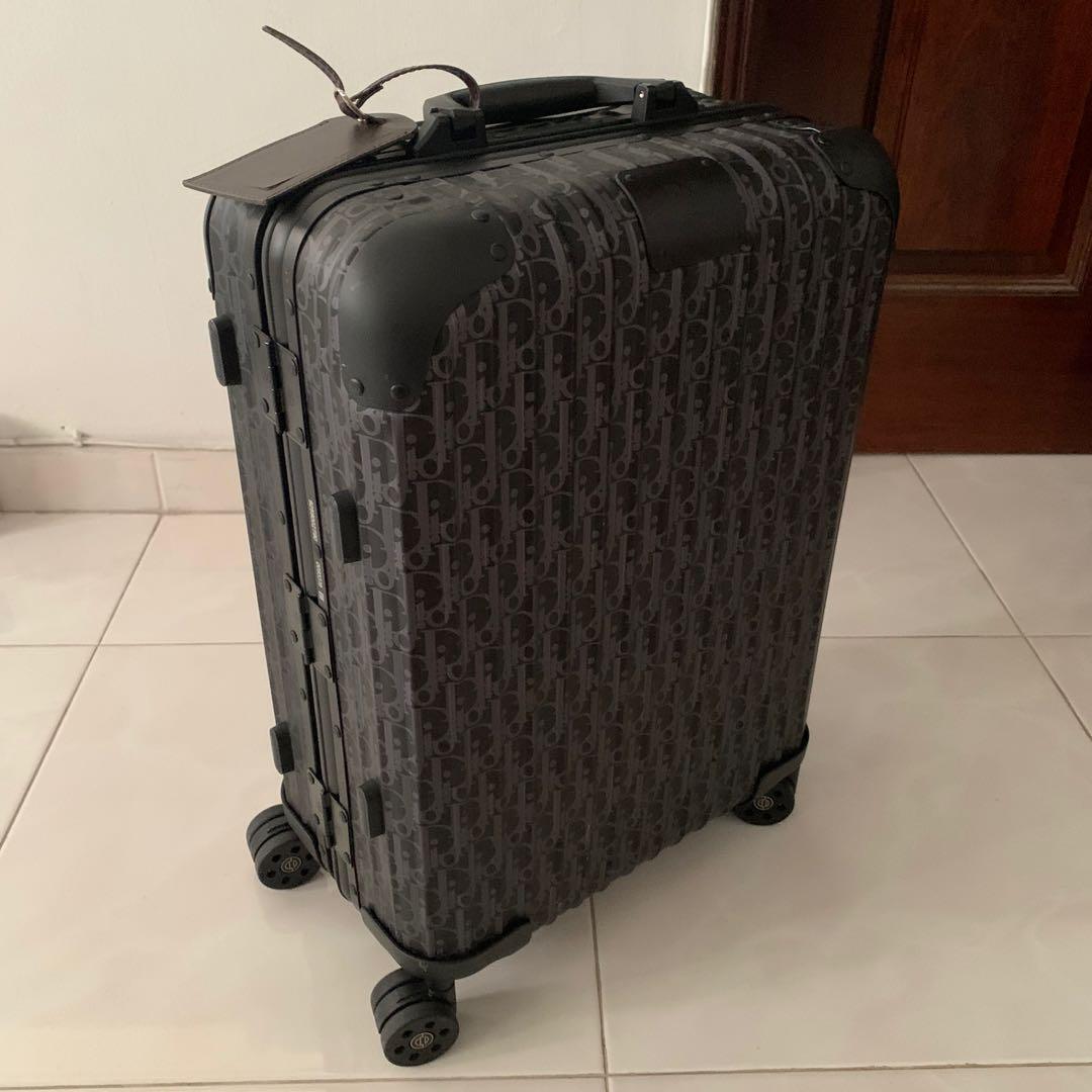 Authentic Dior by Kim Jones x Rimowa cabin size luggage