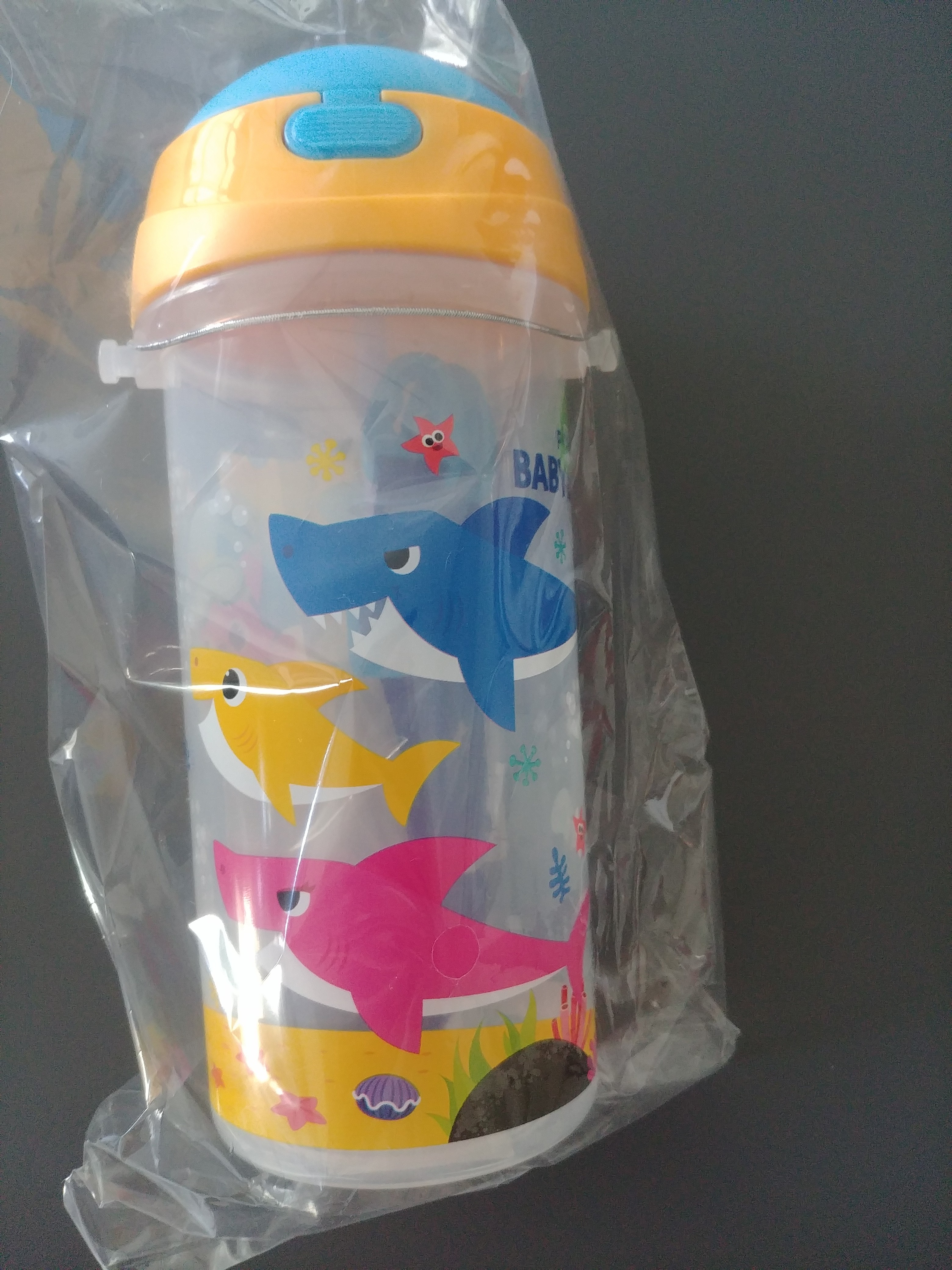 Xiong Dahe Pingpengfox Baby Shark Children's Water Bottle