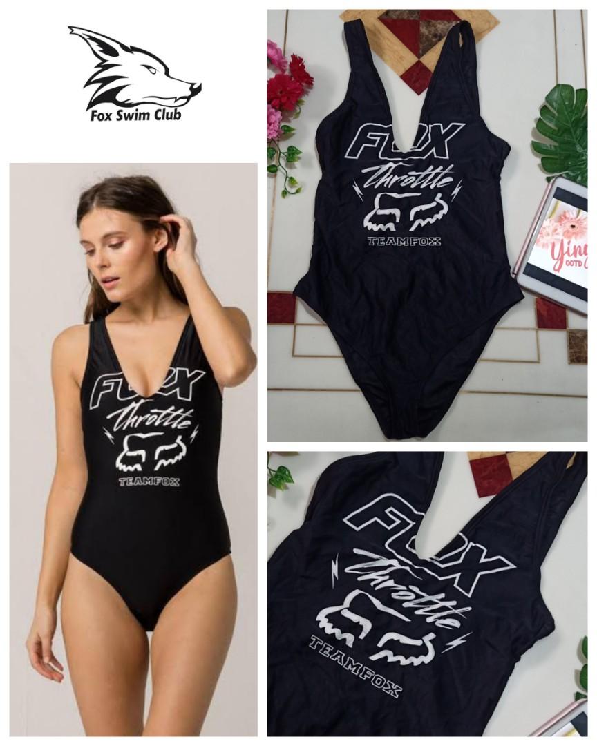 Fox racing one piece swimsuit top