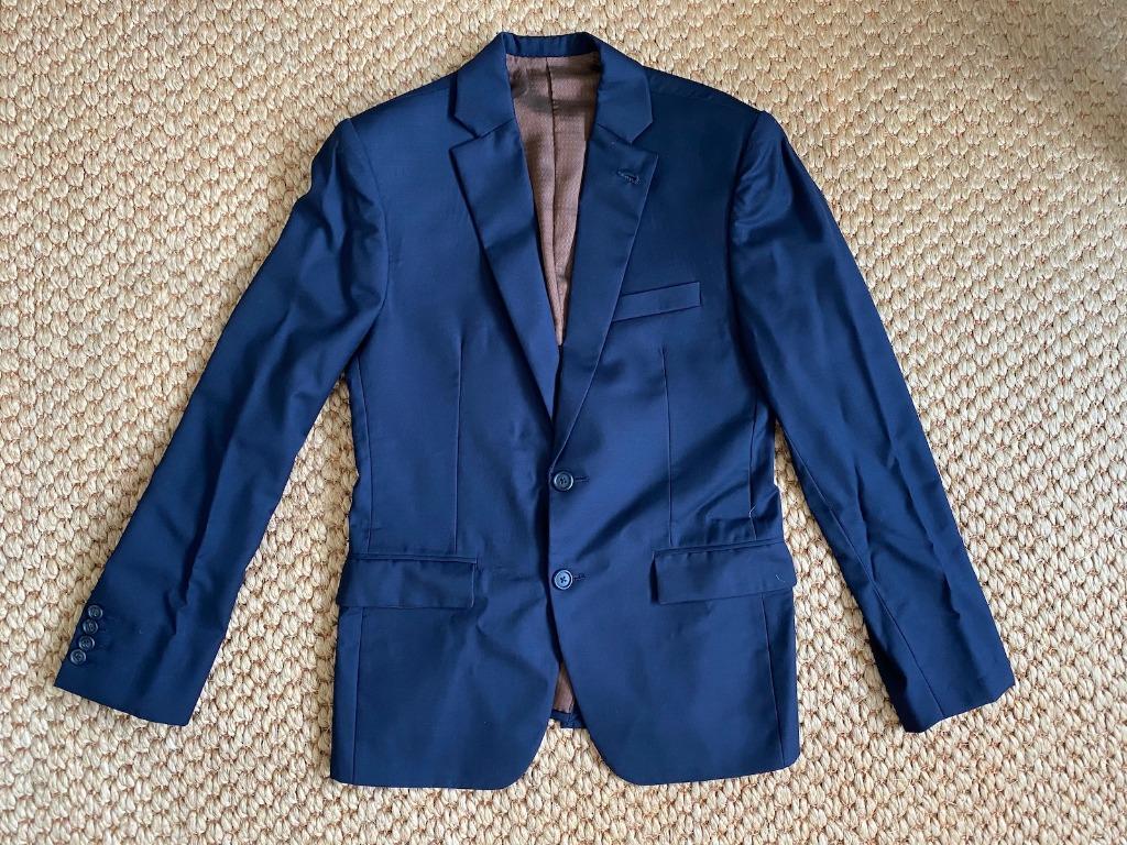 Blue blazer suit Clearance