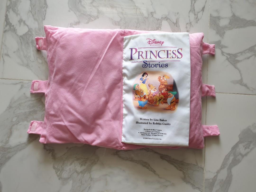 Disney princess stories book pillow