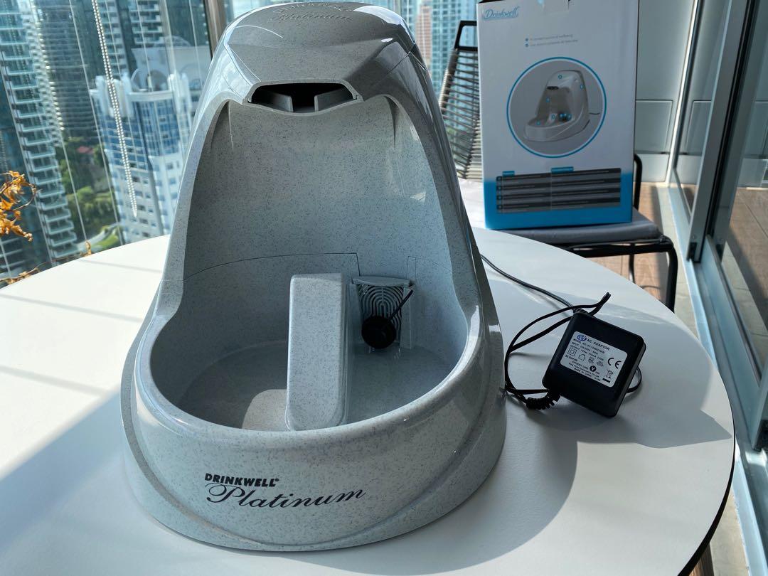 DrinkWell Platinum Water Fountain, Pet Supplies, For Small Animals, Pet Accessories on Carousell