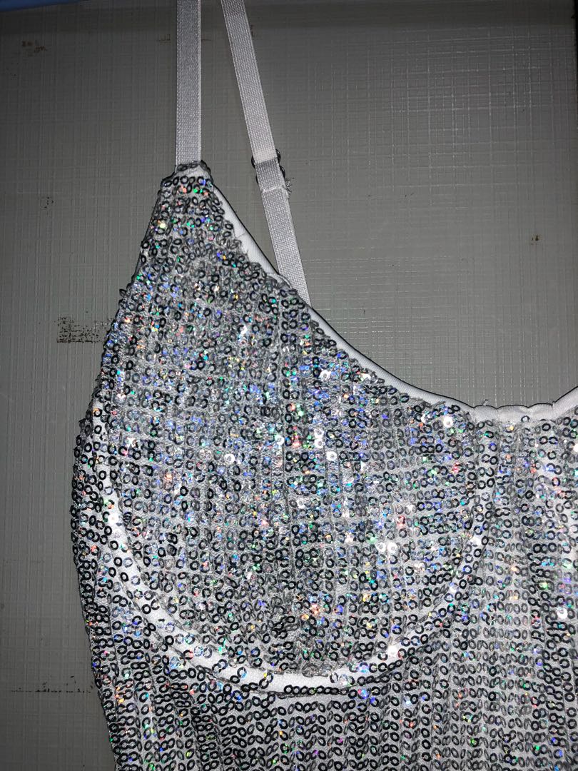 Livin for the weekend sequin dress top
