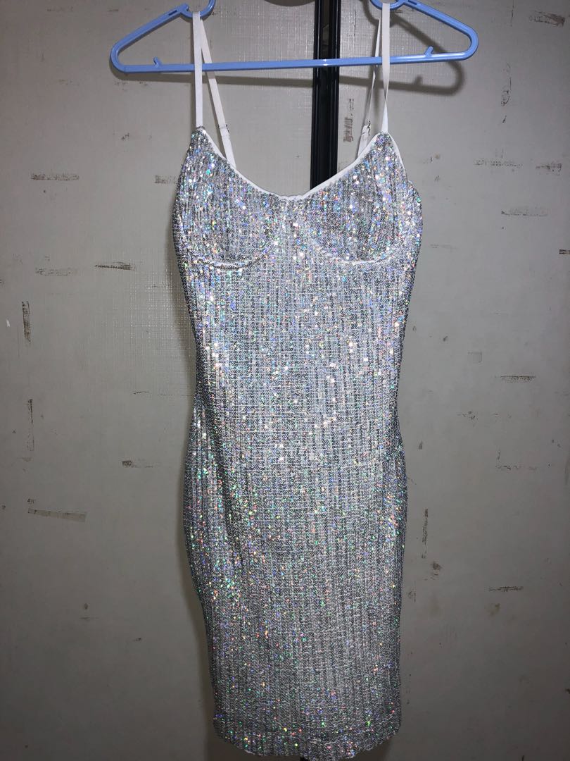 Livin for the weekend sequin dress hot sale