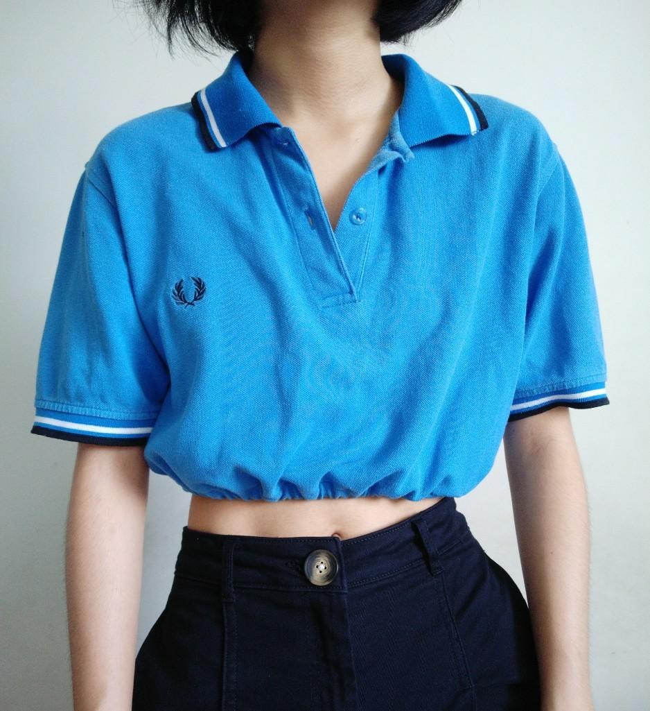 Fred perry deals crop top