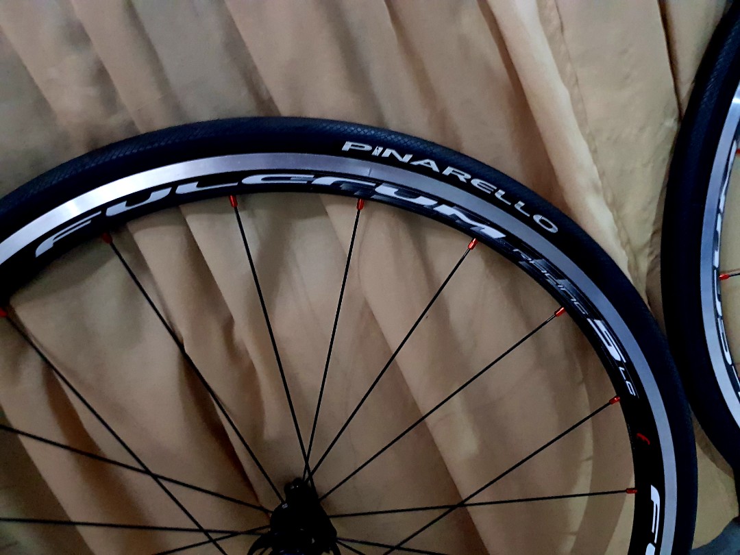 fulcrum racing sport 77 clincher road disc wheelset