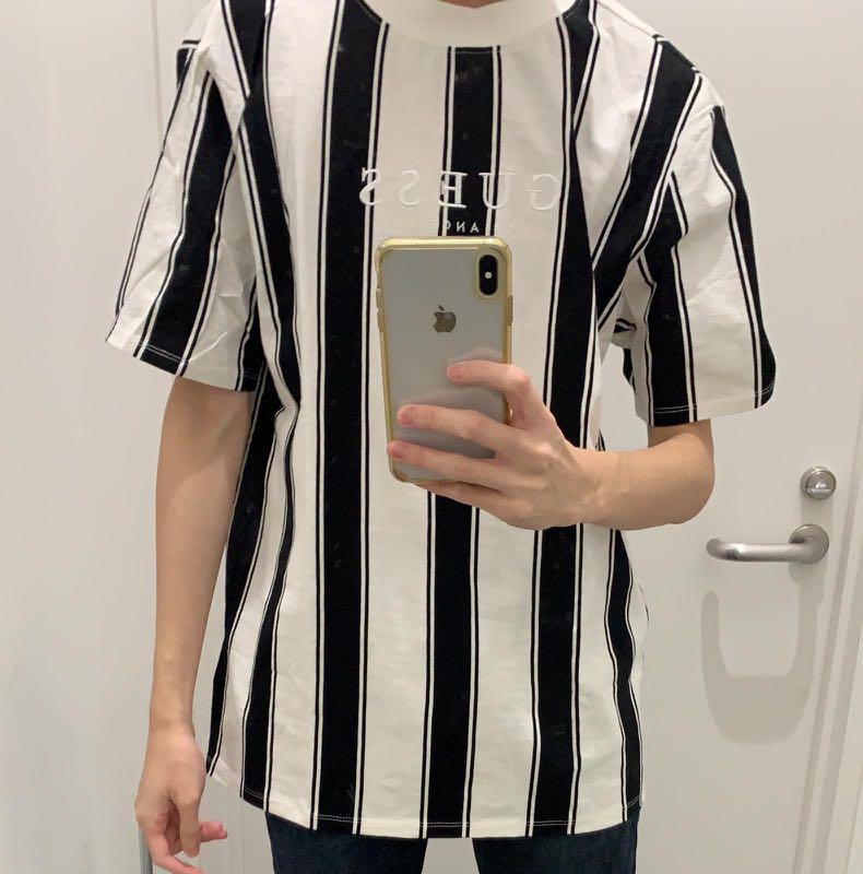 Guess David Sayer Strip Tee