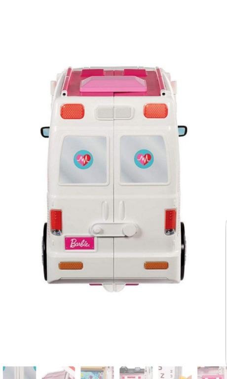 Barbie on sale hospital van