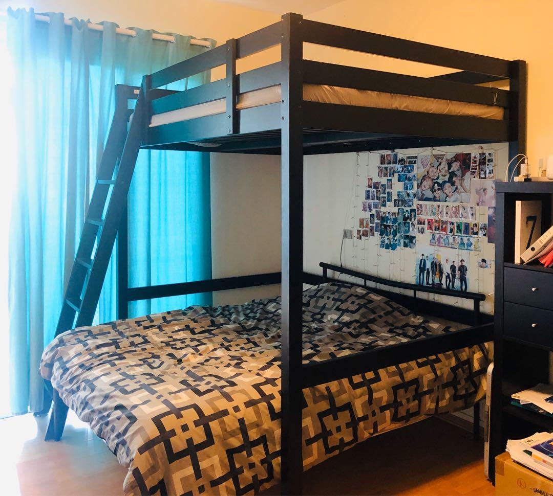 Ikea Stora Loft Bed Malvik Foam Mattress Furniture Home Living Furniture Bed Frames Mattresses On Carousell