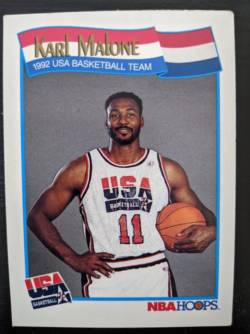 Karl Malone Nba Hoops 1992 Olympics Usa Basketball Team Player
