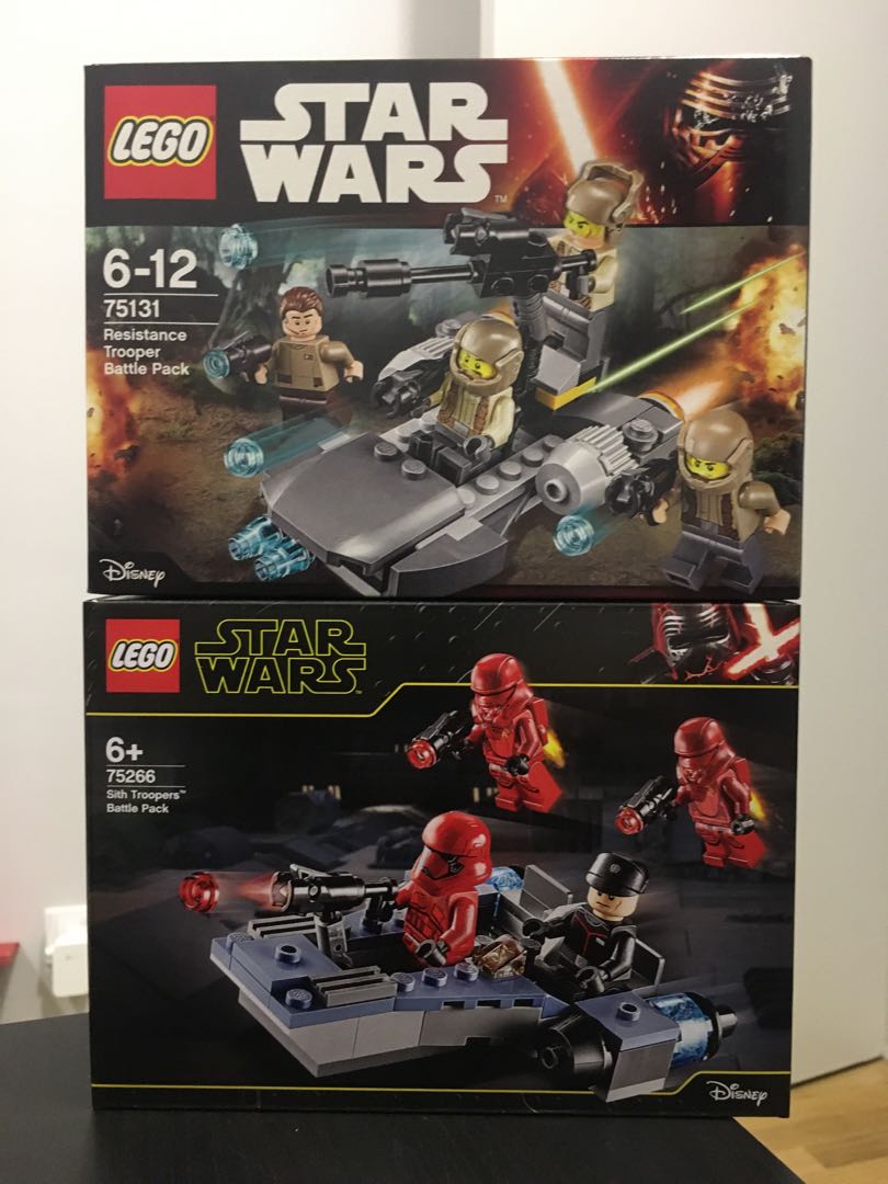 LEGO 75266 Star Wars Sith Troopers Battle Pack New /& Sealed FREE POST