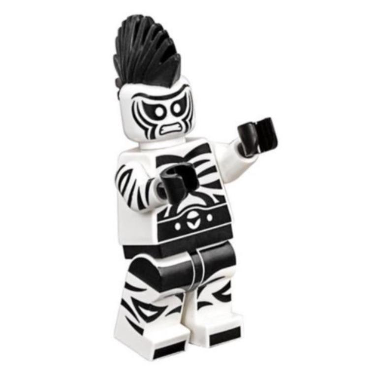 Lego store zebra man