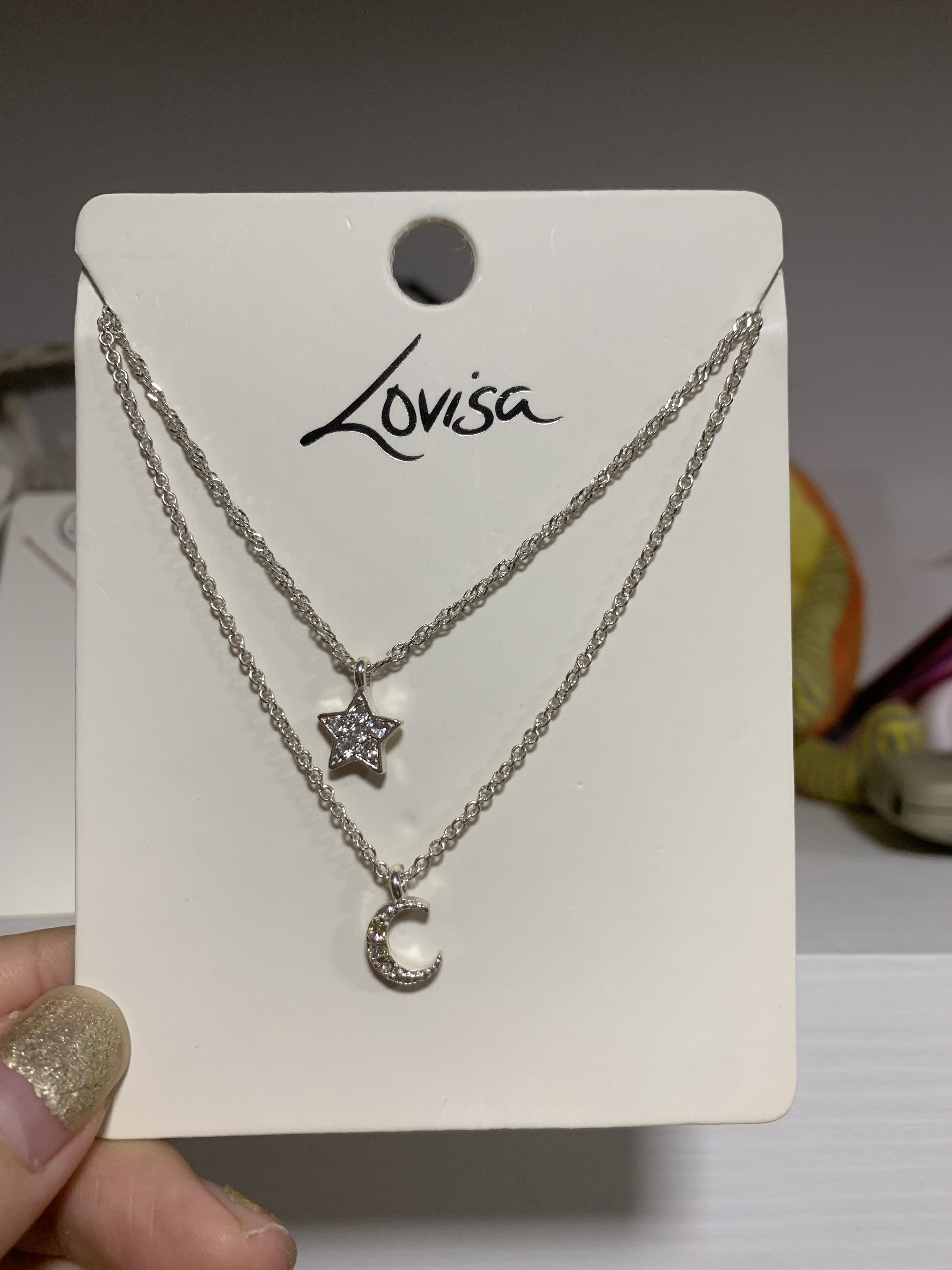Lovisa star necklace (starry night necklace/choker), Women's Fashion, Jewelry & Organisers