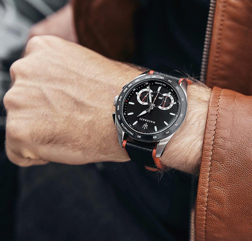 Maserati Traguardo Chronograph Quartz Black Dial Watch R8871612028