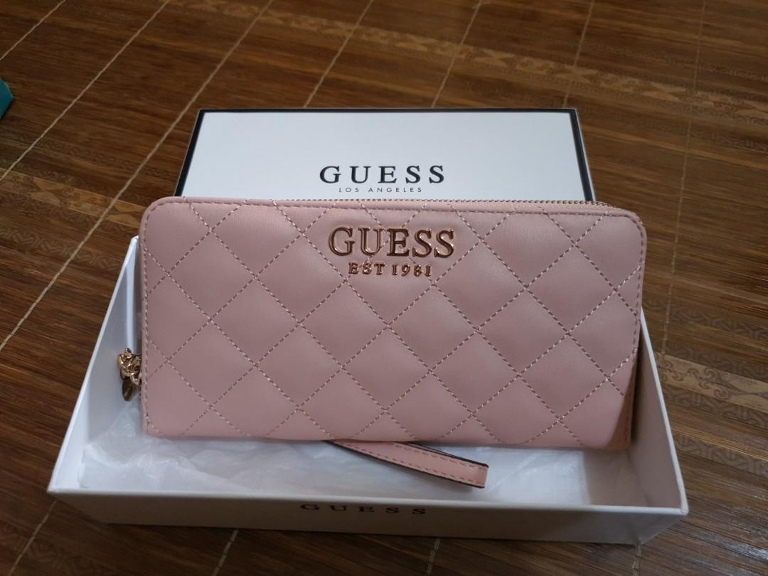 [NEW] Guess Wallet Rose Melise Slg, Women's Fashion, Bags & Wallets