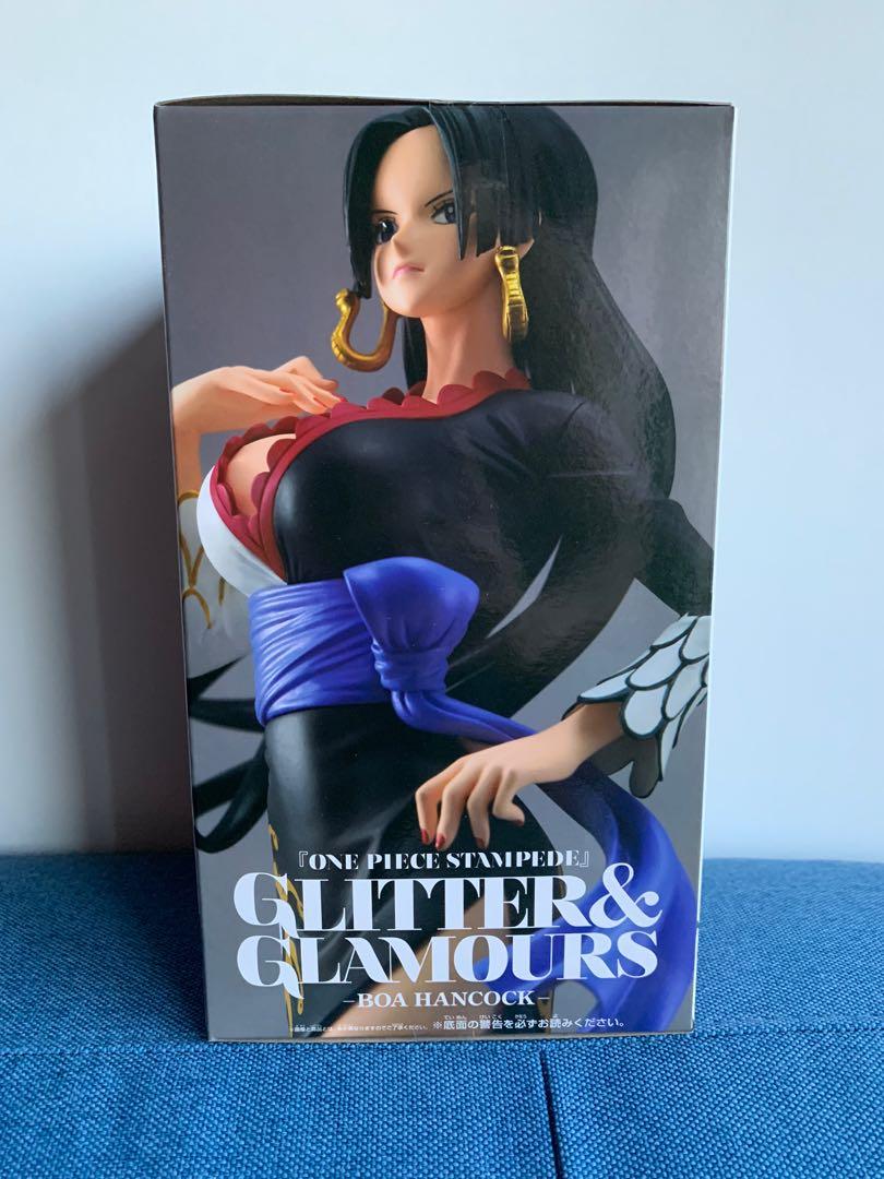 One Piece Glitters And Glamours Boa Hancock Black White Dress Hobbies And Toys Toys And Games On 