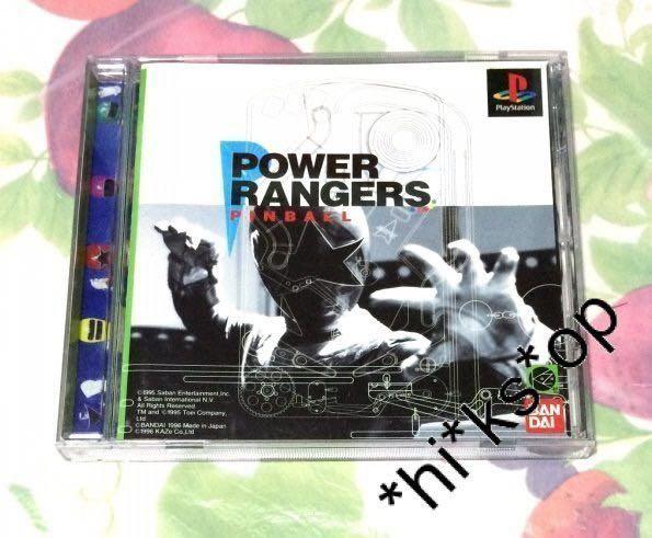 PlayStation (PS) 超好玩 POWER RANGERS PINBALL 五星戰隊 恐龍戰隊 彈珠機 波子機, 電子遊戲 ...