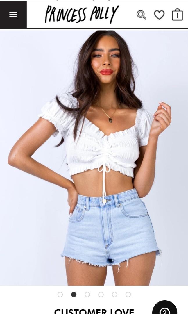 Princess polly ruched top clearance
