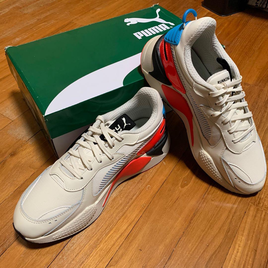 Puma Sneakers Whisper White Blue Azure Men s Fashion Footwear