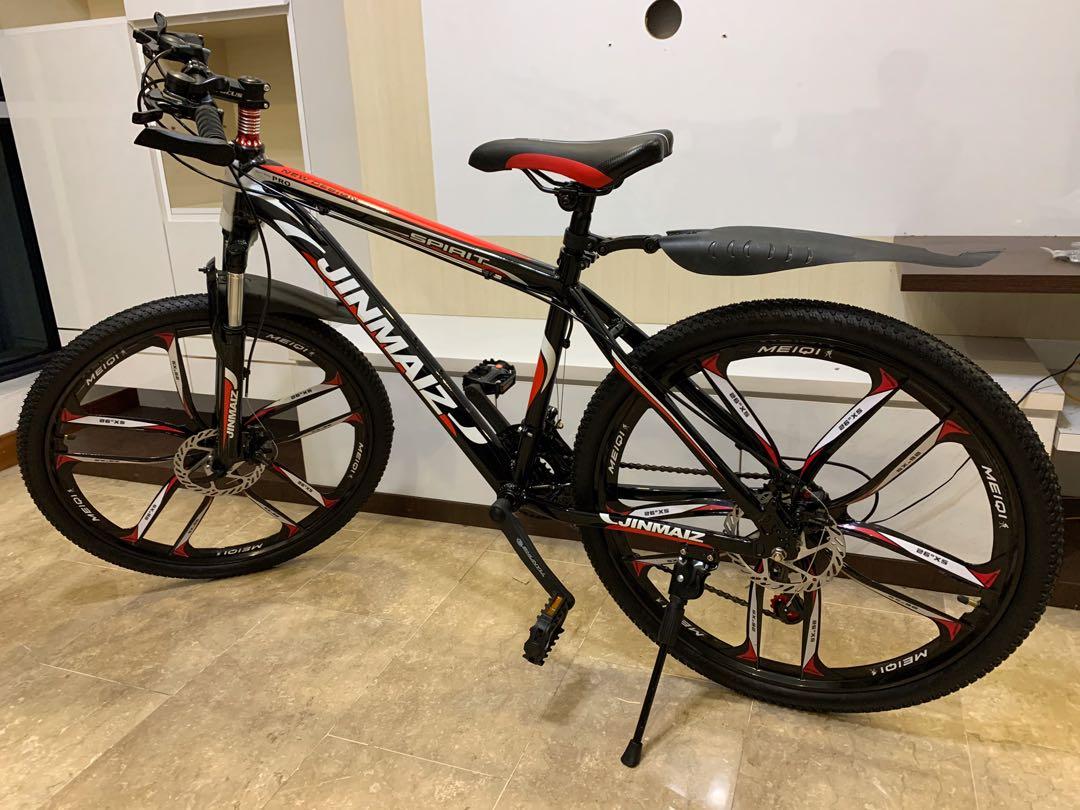 Disc 21 Zoll Heidrace MTB Alu Rahmen 26er/ 26"  Hardtail Alu 7020  schw 