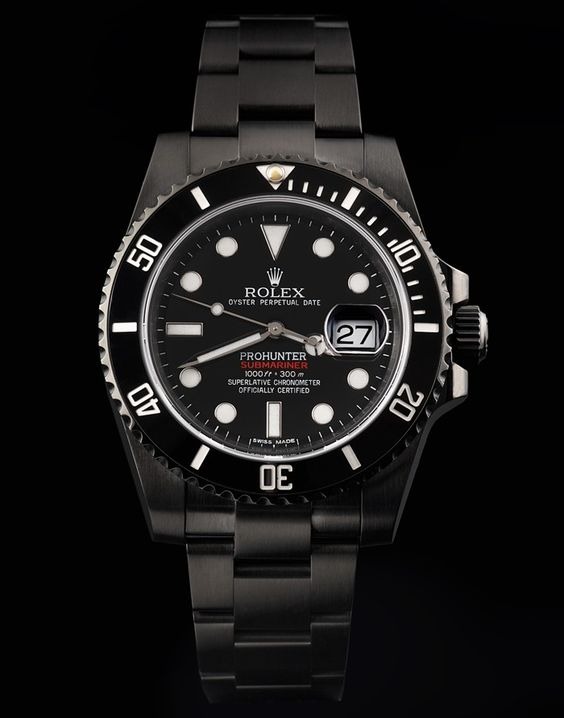 rolex pro hunter submariner black