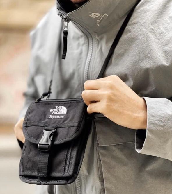 supreme the north face rtg utility pouch black