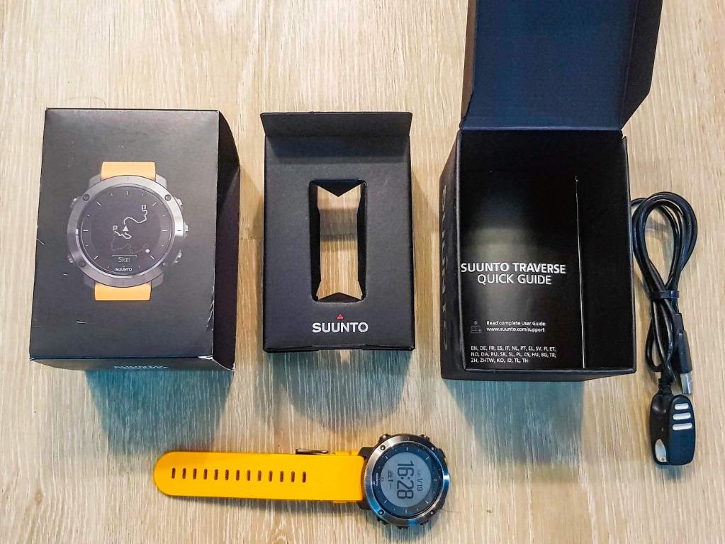 Like new Suunto Traverse Amber GPS Watch