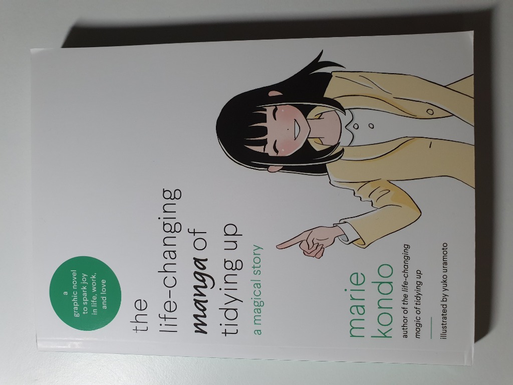 Paperback The Life Changing Manga Of Tidying Up A Magical Story Marie Kondo Books Stationery Comics Manga On Carousell