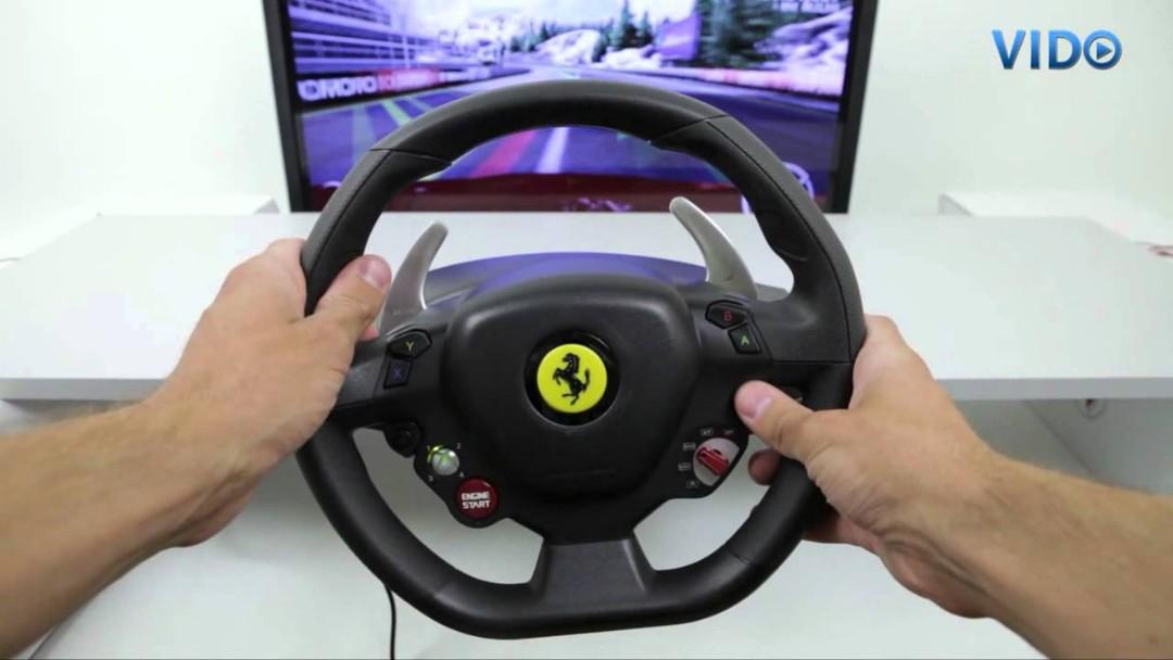 Thrustmaster ferrari 458 on sale spider compatible games