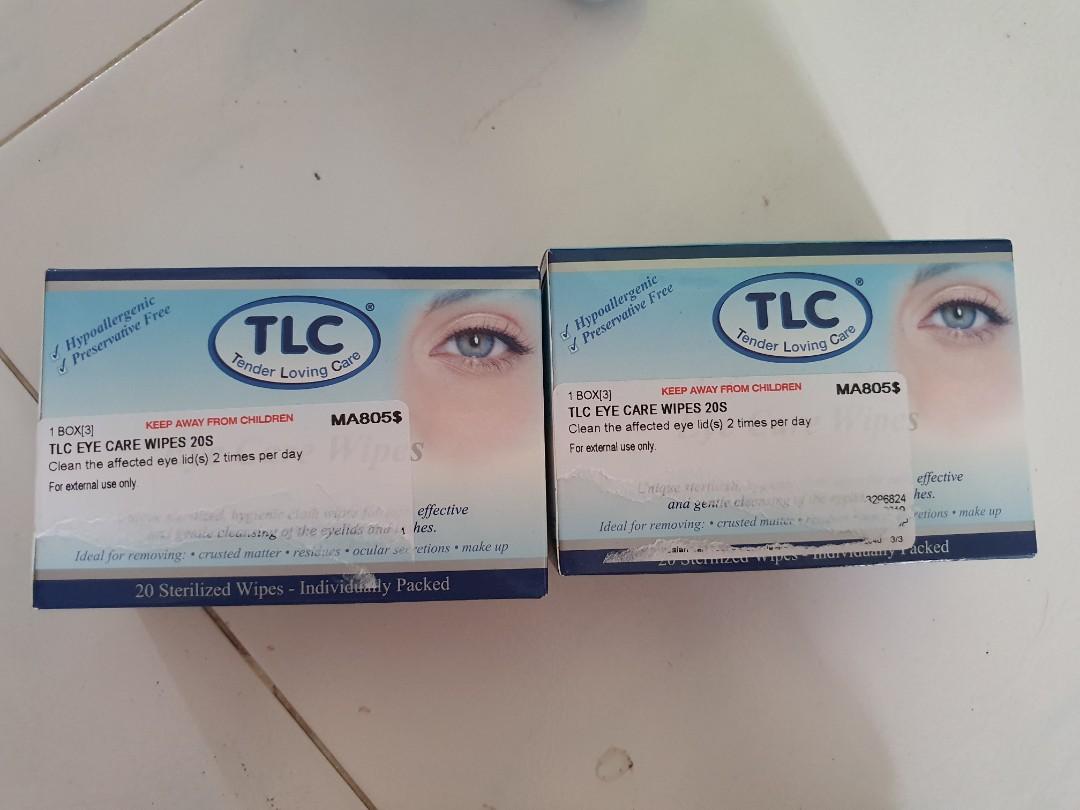 tlc eye care wipes