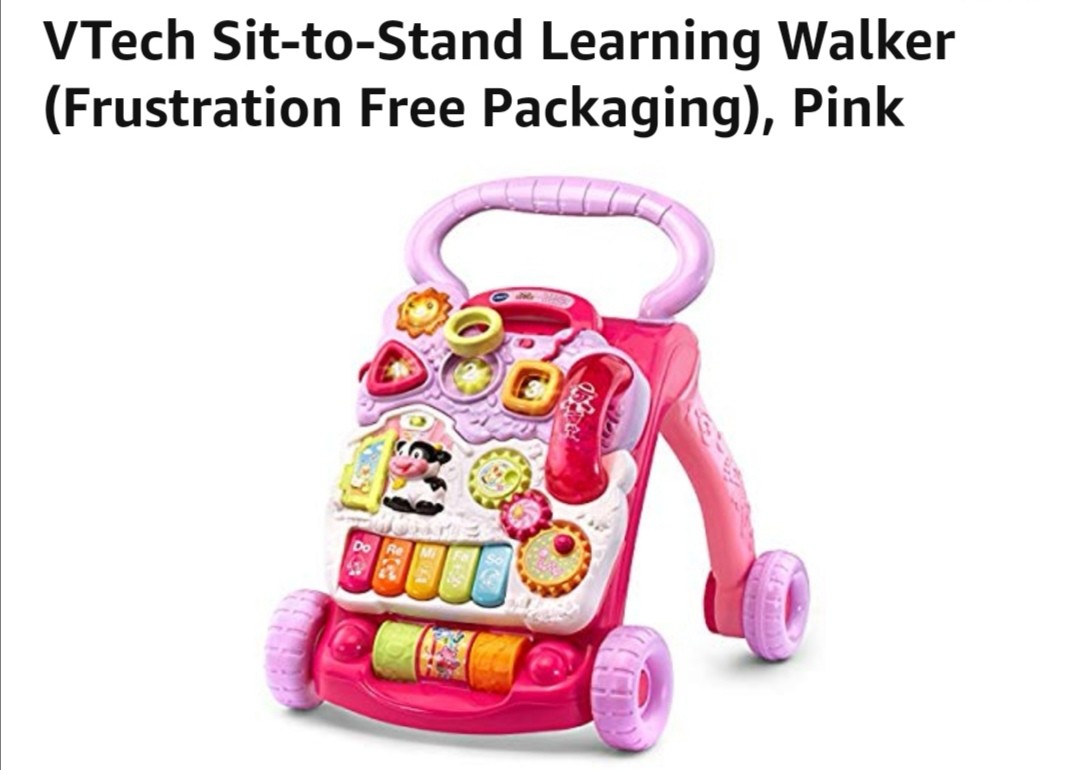 Vtech sit to stand pink hotsell