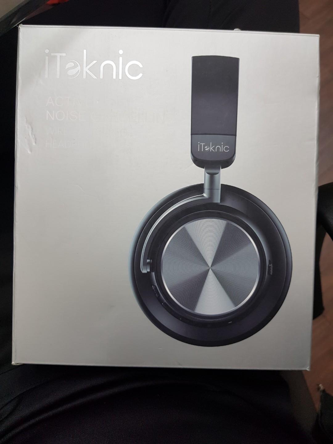 Wireless Headphones iTeknic 2020 Version Hybrid Active Noise