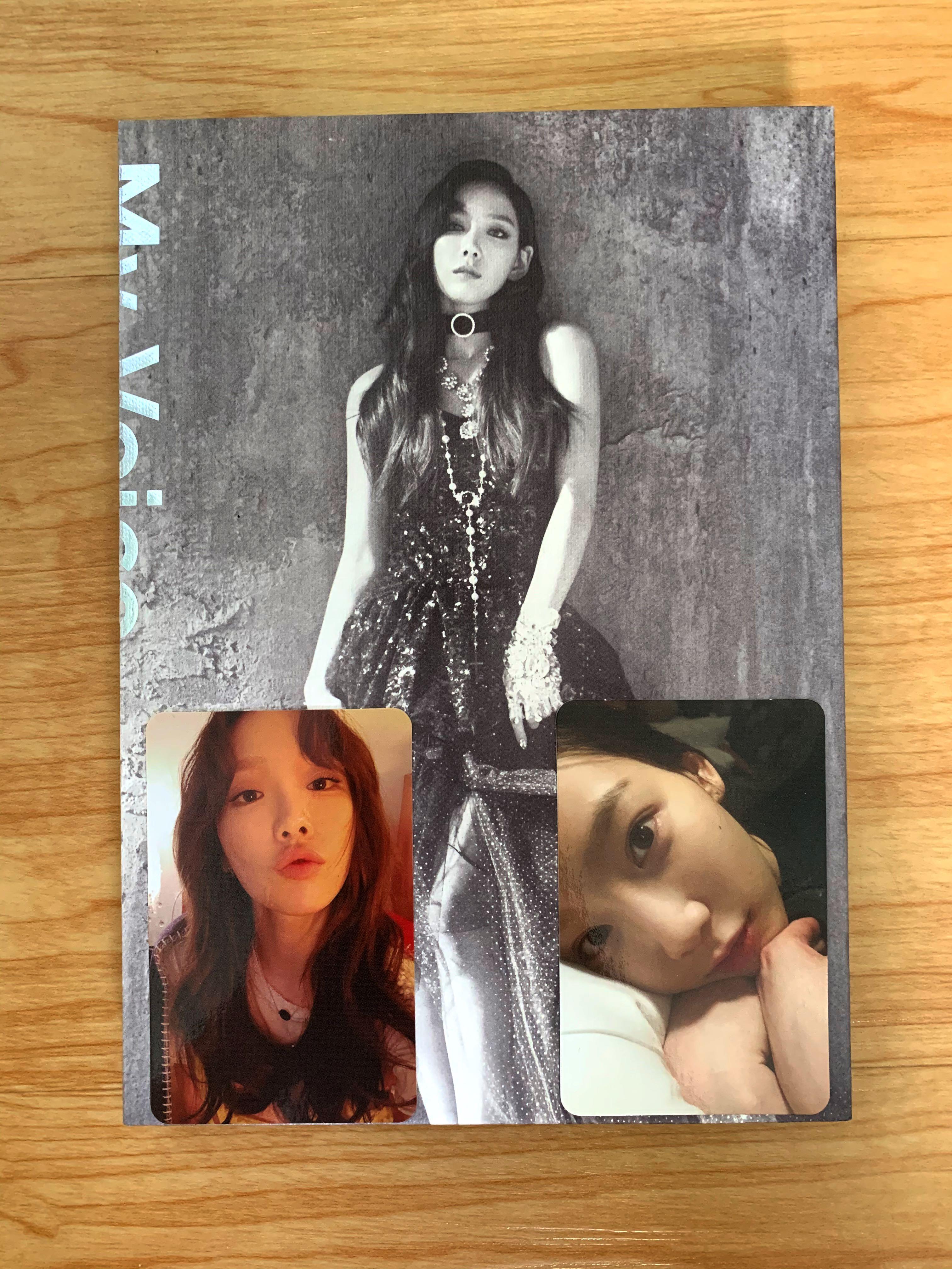 TAEYEON SNSD Girls' Generation My Voice CD w/Booklet+Photocard I Got Love Ver. 