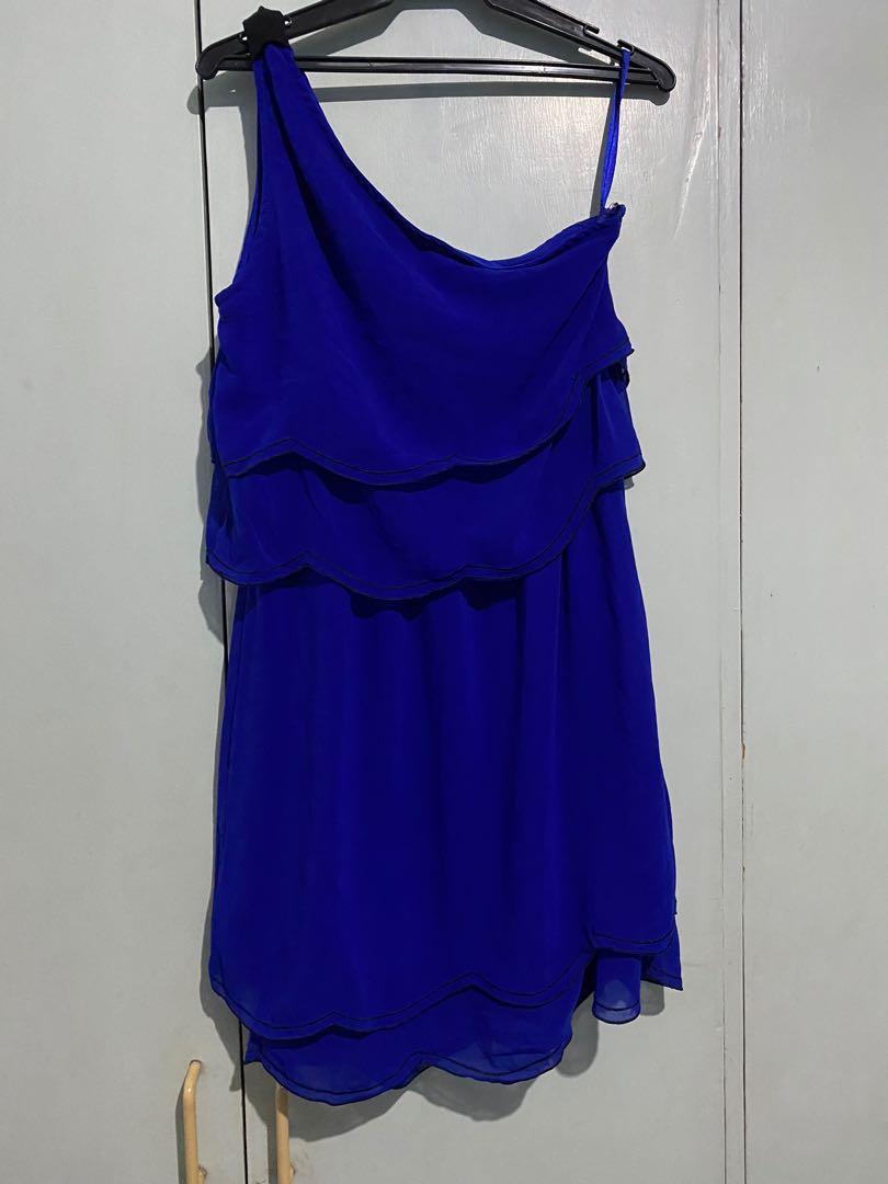 XOXO blue cocktail dress (Category: Evening dresses & gowns) located in Las Pinas. Submitted by rhei21 (Listing ID 283404185, Image 1). Description: used once only can fit medium to large frame.