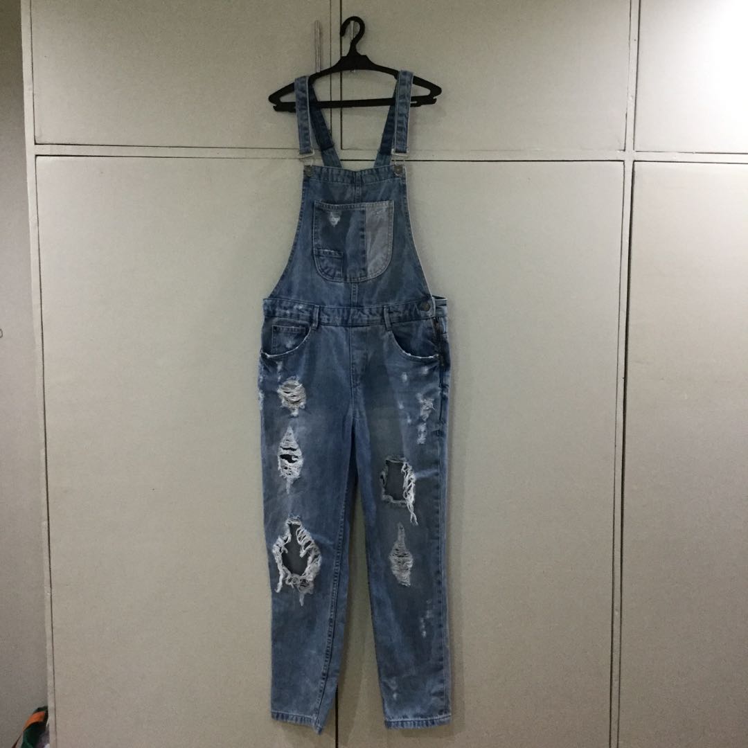 jeans jumpsuit zara
