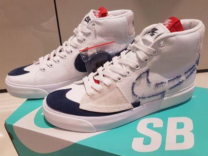 nike sb zoom blazer mid edge hack pack white