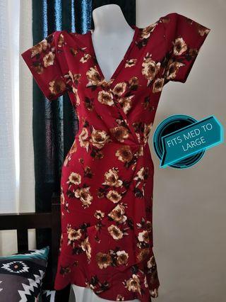 WRAP MERMAID DRESS
