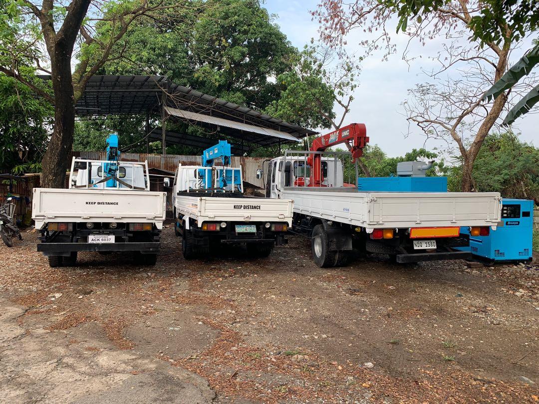 Boom truck for rent and Generator rental, Home Services, Movers